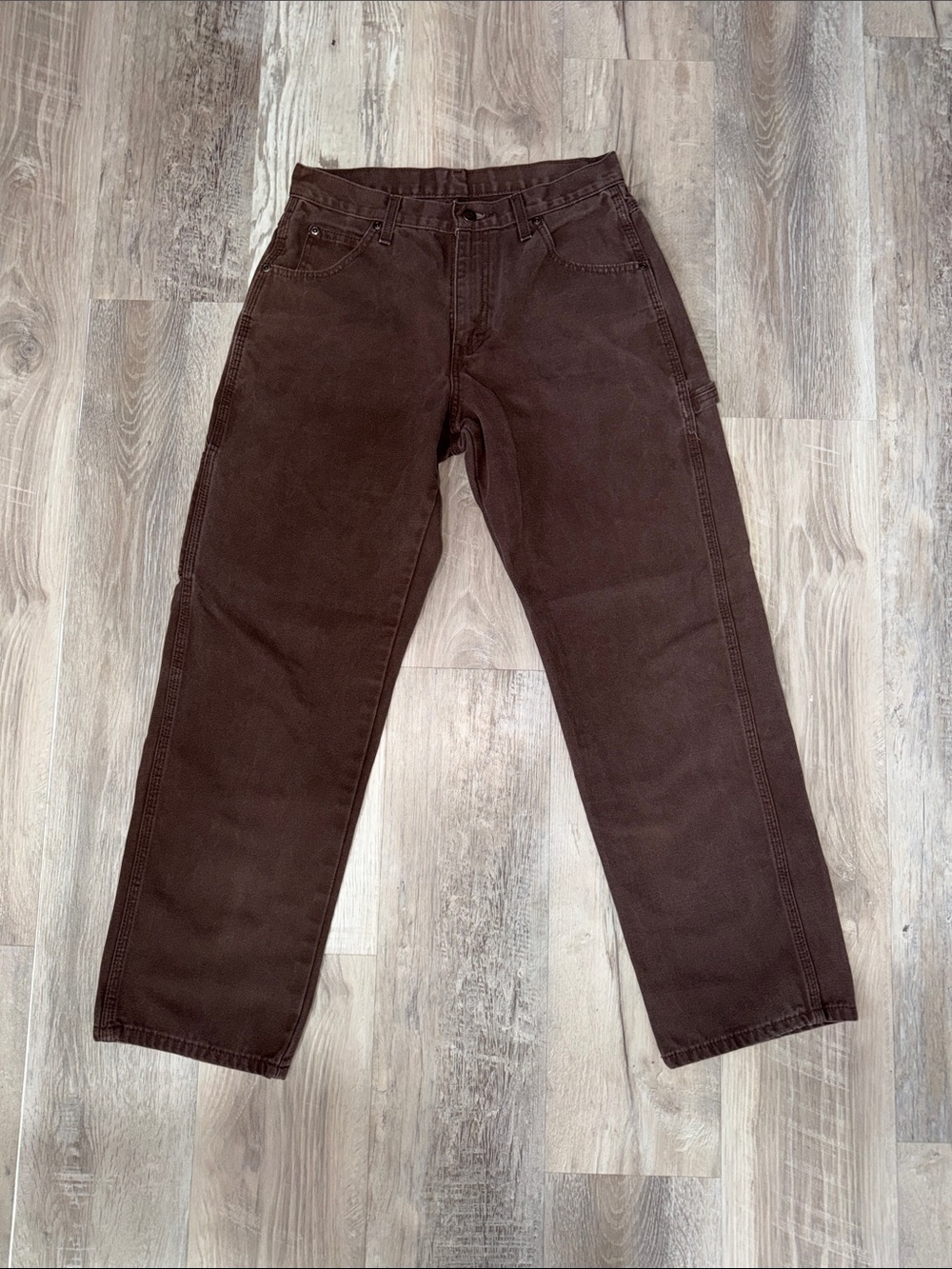 Vintage Brown Dickies Cargo Pants 30 x 30
